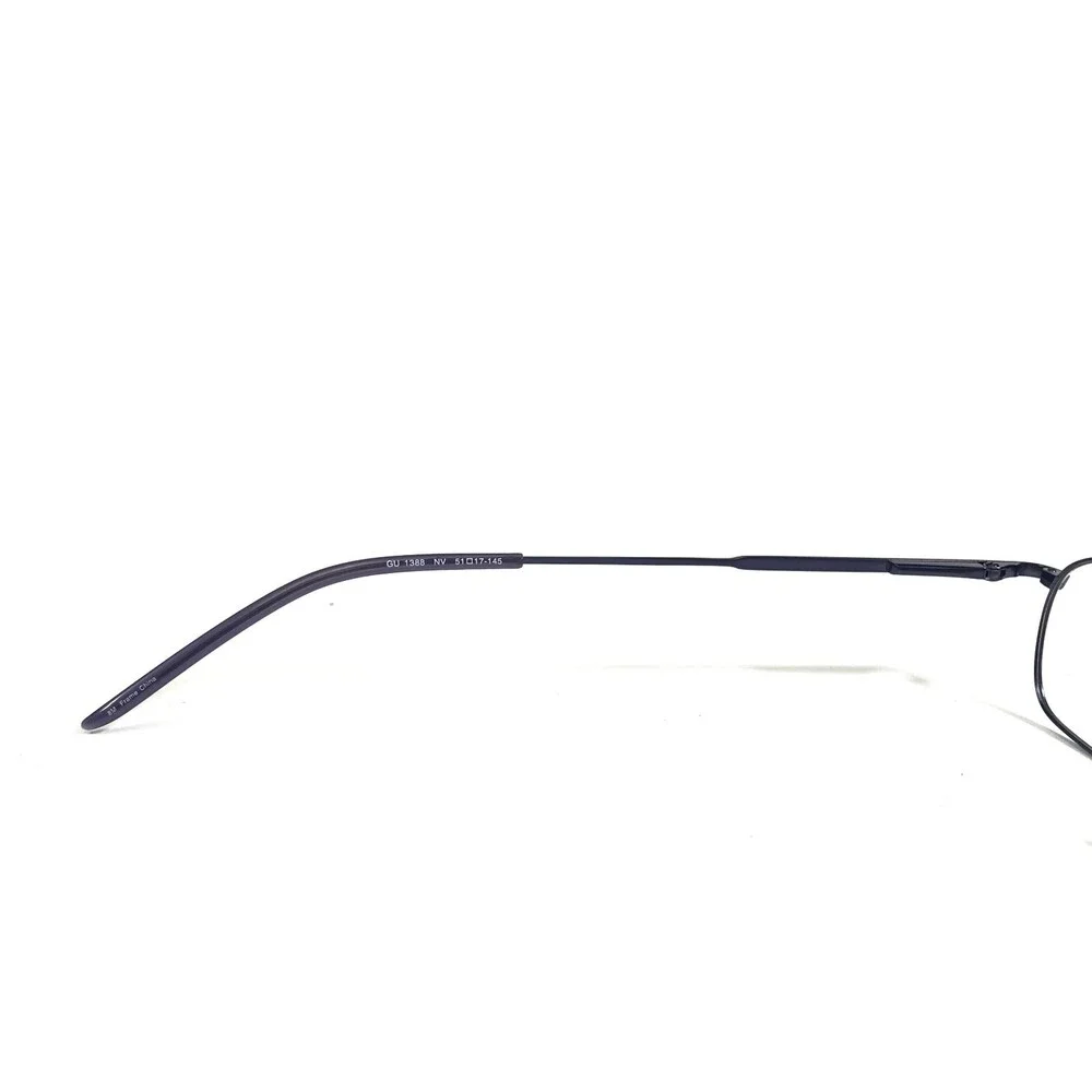 Guess Eyeglasses Frames GU1388 NV Navy Blue Rectangular Full Rim 51-17-145